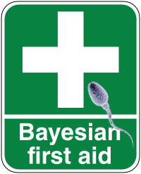 Bayesian First Aid logo
